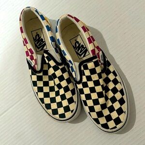 Checkered Colorful Vans